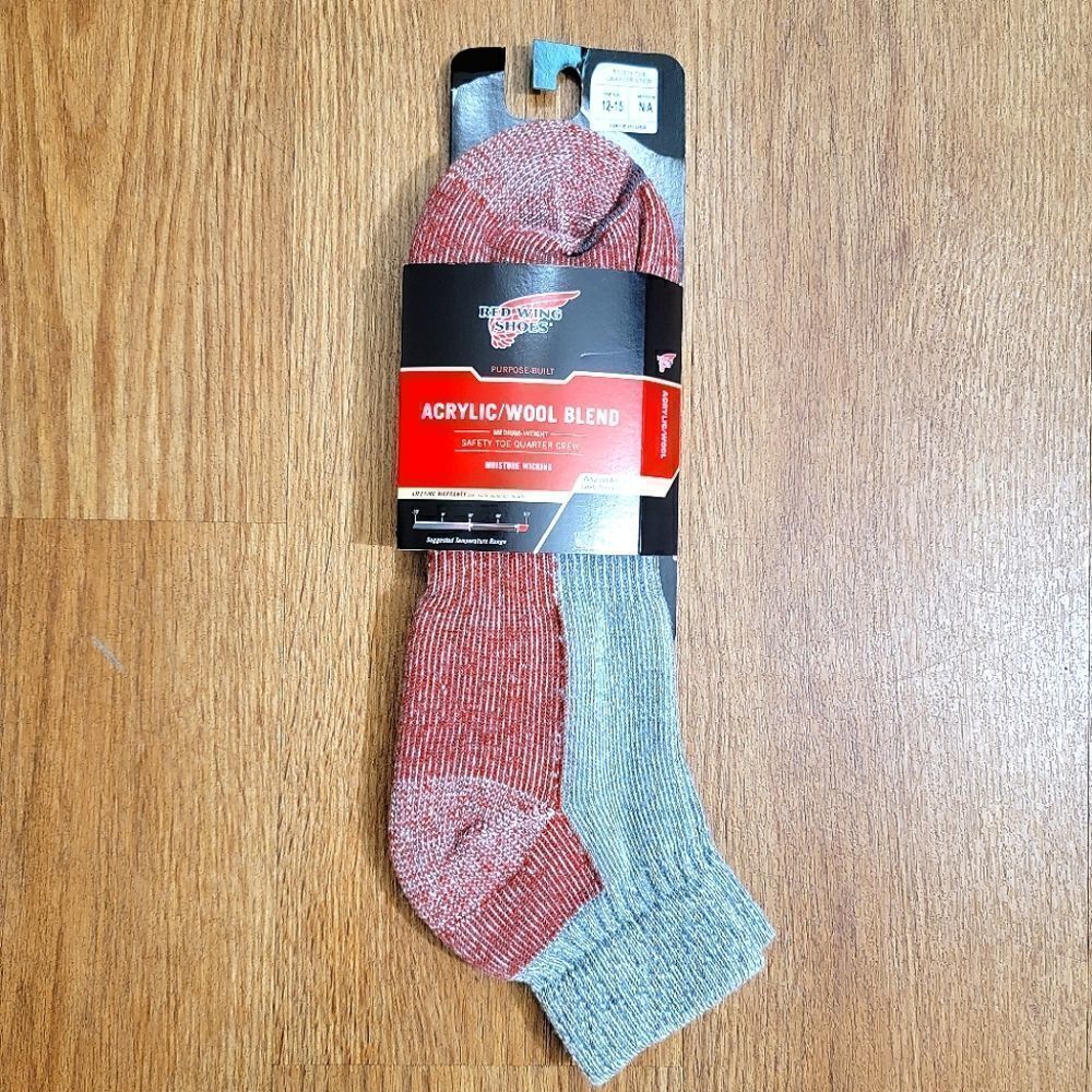Red Wing Shoes Acrylic Wool Crew Socks Shoes Boots